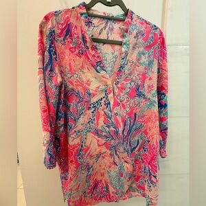 Lilly Pulitzer swimsuit cover up